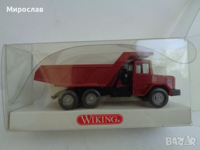 WIKING H0 1/87 IVECO САМОСВАЛ КАМИОН МОДЕЛ КОЛИЧКА ИГРАЧКА, снимка 3 - Колекции - 45993387