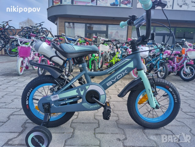 BYOX Велосипед 12" PRINCE сив, снимка 12 - Велосипеди - 53531615