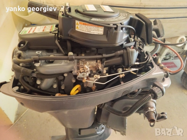 Извънбордов двигател YAMAHA 9.9 к.с. 4Т, снимка 6 - Воден транспорт - 52810392