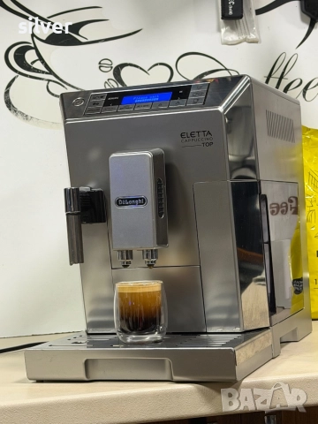 Кафемашина кафе автомат delonghi ELETTA с гаранция, снимка 9 - Кафемашини - 52531528
