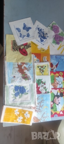 Картинки салфетки и кръпчета от едно време , снимка 5 - Колекции - 51466175