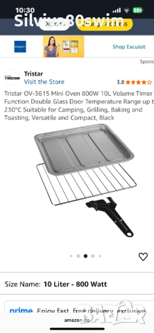 Мини фурна, снимка 5 - Печки, фурни - 52084258