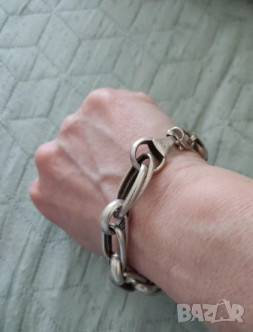 ПРОМО! Сребърни бижута-гривни, колиета, обеци 925, снимка 7 - Колиета, медальони, синджири - 53127575