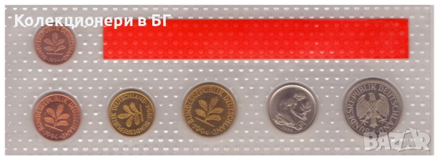 МАТИРАН СЕТ ФЕДЕРАЛНА РЕПУБЛИКА ГЕРМАНИЯ 1994 /F/, снимка 2 - Нумизматика и бонистика - 52946278