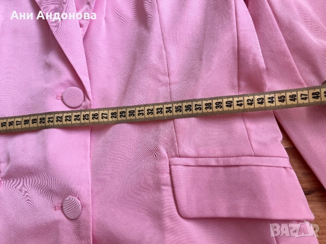 Розово сако с пера, снимка 2 - Сака - 51767292