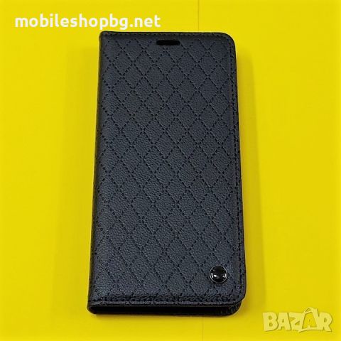 Samsung Galaxy A55 калъф страничен черен с прегради лукс, снимка 2 - Калъфи, кейсове - 45422578