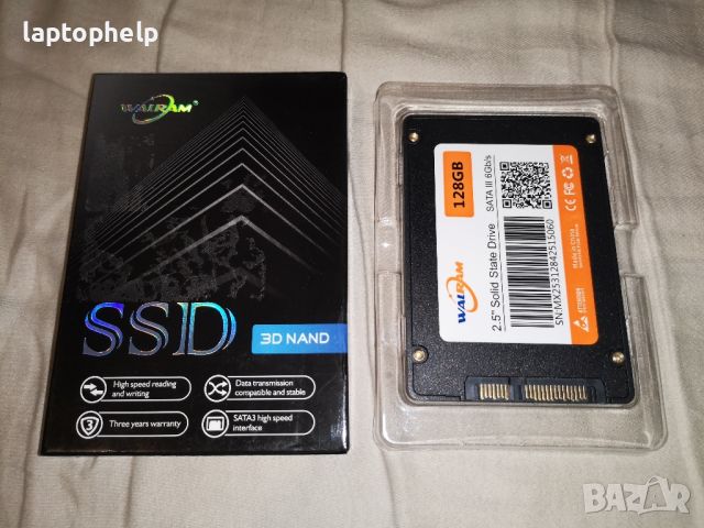 SSD 128GB WALRAM 2.5" SATA 3 - НОВО, снимка 1 - Твърди дискове - 46636708