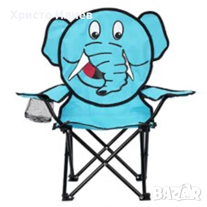 Детски къмпинг стол сгъваем стол за деца - 4 цвята, снимка 3 - Къмпинг мебели - 51917782