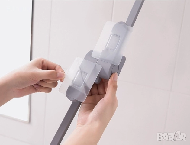 Многофункционален стелаж за съхранение на закачалки и щипки, снимка 5 - Други стоки за дома - 52865184