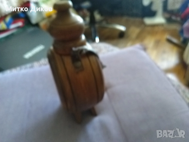 Бъклица отлично състояние от соца на Орешак България грозде Н-175мм и 110х70мм, снимка 8 - Антикварни и старинни предмети - 51515331