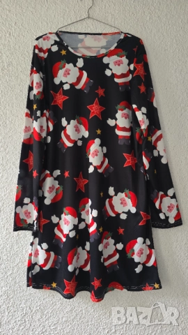 Дамска Коледна рокля размер 2ХЛ
