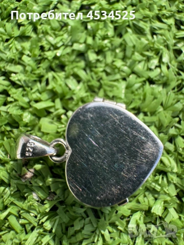 Винтидж медальона-кутийки за снимка – Сребро 925, снимка 4 - Антикварни и старинни предмети - 53786102