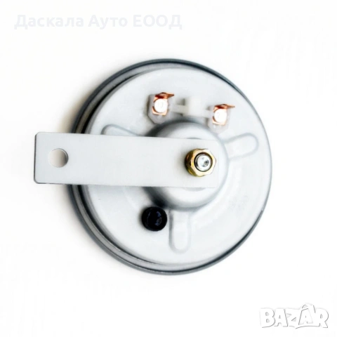1бр. хромиран метален клаксон за мотори чопъри скутери коли 12V, снимка 2 - Аксесоари и консумативи - 53864881