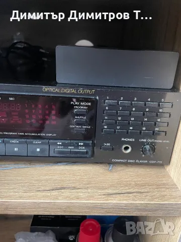 Compact disc player cdp-770, снимка 2 - Ресийвъри, усилватели, смесителни пултове - 49446241