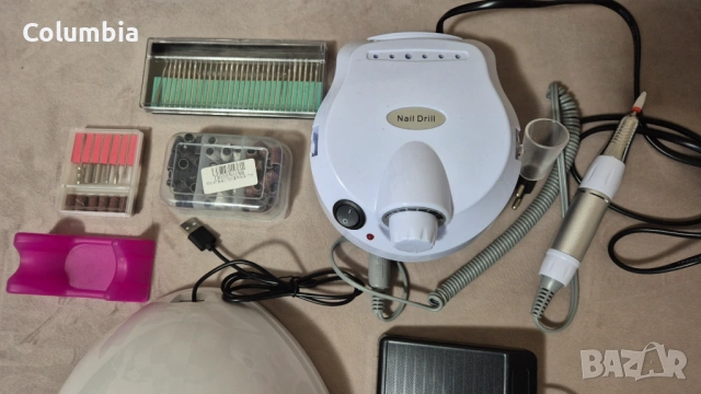 Професионален комплект за маникюр и педикюр, снимка 4 - Продукти за маникюр - 53218905