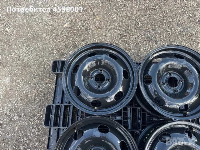 4бр.Оригинални джанти 16цола 4x108 за пикапи Berlingo(2008-2022),Partner(2008-2023), снимка 7 - Гуми и джанти - 54012043