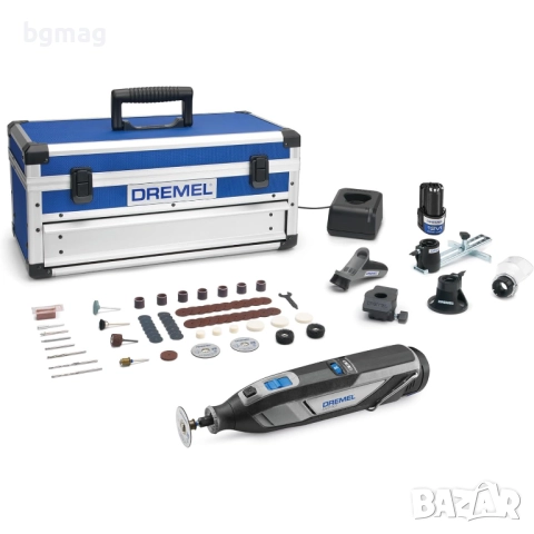 DREMEL 8240-5/65 мултифункционален акумулаторен инструмент, комплект с куфар, и 2 броя батерии