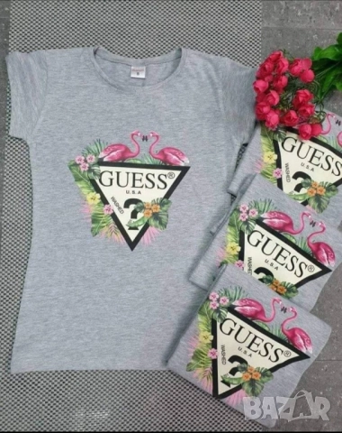 дамски тениски guess , снимка 3 - Тениски - 51779378