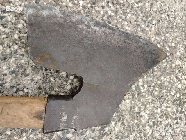 Стара дърводелска брадва Ochsenkopf/F.G.F-Германия, снимка 5 - Колекции - 50355063