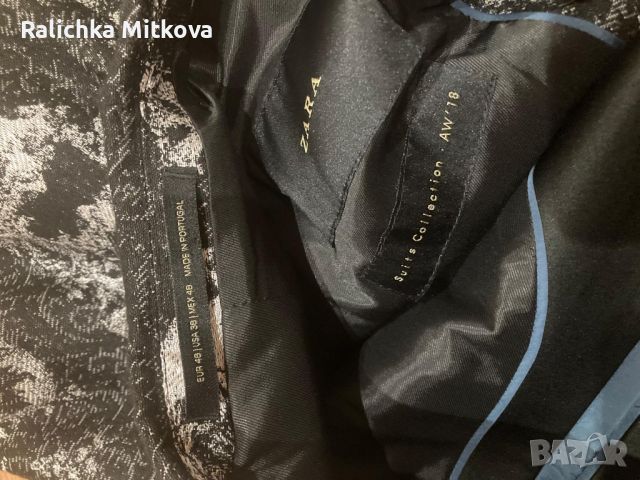 Мъжко сако Zara, снимка 4 - Сака - 45949155