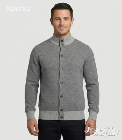 Peter Hanh - Мъжка жилетка от 100% кашмир размер 54 / XL