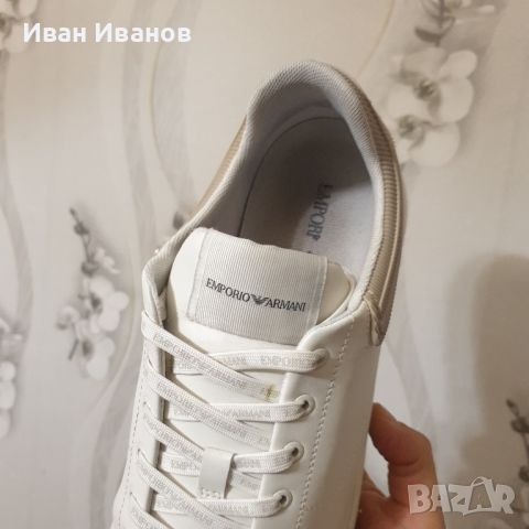 оригинални Emporio Armani Сникърси / маратонки номер 44 , снимка 10 - Маратонки - 46163383