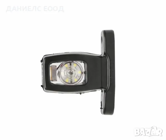 2x LED къси мини странични габаритни светлини тип рогче 12V/24V., снимка 6 - Аксесоари и консумативи - 47190476