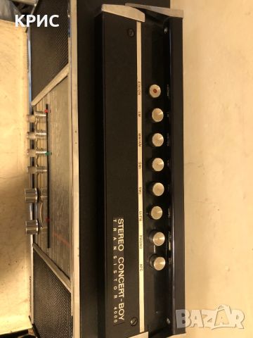 GRUNDIG STEREO CONCERT BOY 4000 TRANSISTOR RADIO, снимка 9 - Радиокасетофони, транзистори - 46041288