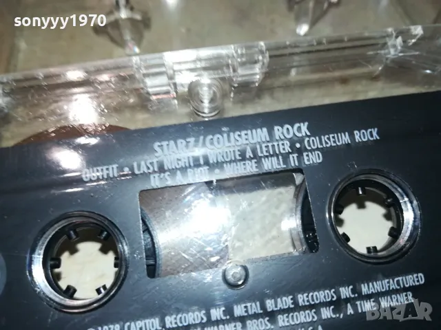 STARZ/COLISEUM ROCK-MADE IN USA-ORIGINAL TAPE 2601251746, снимка 17 - Аудио касети - 48837556