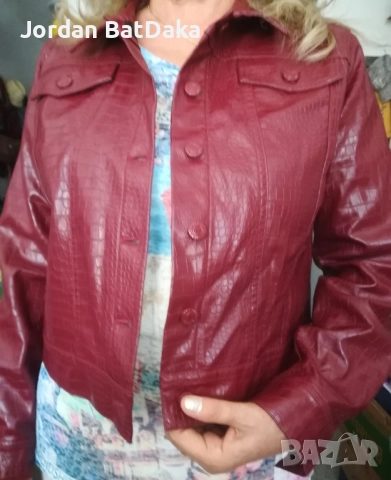 Дамско яке саке ML#, снимка 3 - Якета - 51639969