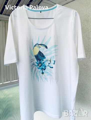 Тениска/блуза OLSEN organic cotton , снимка 2 - Тениски - 45694100