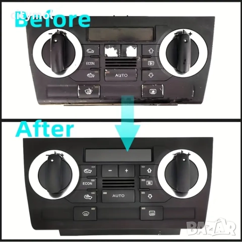 Лепенки за бутони климатроник AUDI A3 (2003-2012)​, снимка 2 - Аксесоари и консумативи - 51488289