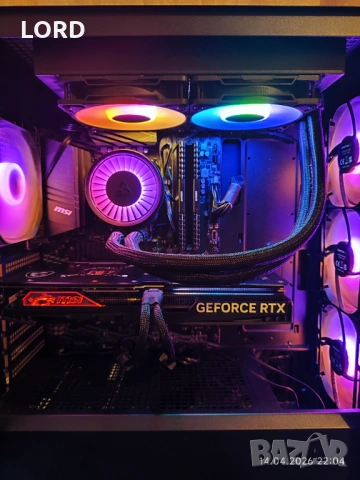 Геймърски Ryzen 7 5800X3D, RTX 4070 Super 12GB, RAM 32GB DDR4 3200, SSD 1TB NVME, HDD 1TB