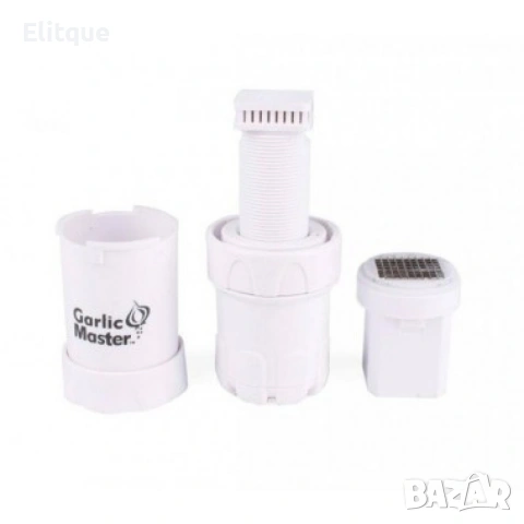 Преса за чесън GARLIC MASTER – нарязване на кубчета бързо и лесно, снимка 14 - Други стоки за дома - 53339738