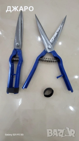 Овчарски ножици ковани от стомана 65г със хубава пружина.