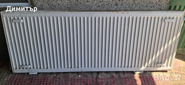 метален двоен радиятор