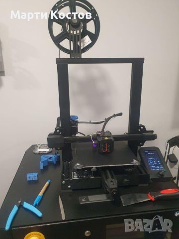 3д принтер Creality Ender 3 v2 neo + 5 ролки материал, снимка 1 - Принтери, копири, скенери - 45530868