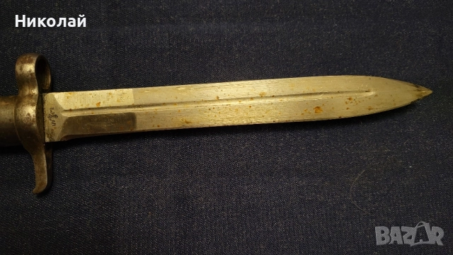 Щик Швеция маузер модел 1896 с лопус и заклюване, снимка 4 - Антикварни и старинни предмети - 52373221