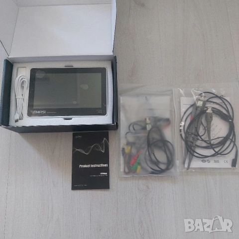 Професионален таблетен осцилоскоп FNIRSI-1013D | 100MHz | 2-канален | 7" Touch | 1GSa/s