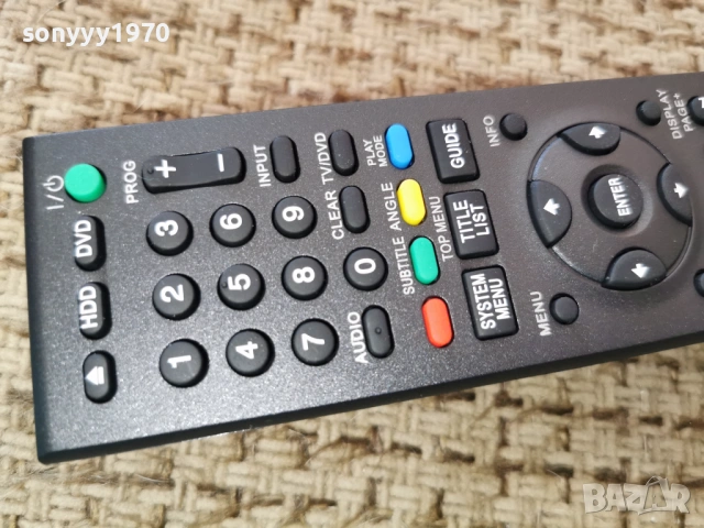 RMT-D250P HDD//DVD RECORDER REMOTE-ВНОС ENGLAND 0503261814, снимка 5 - Дистанционни - 53725450