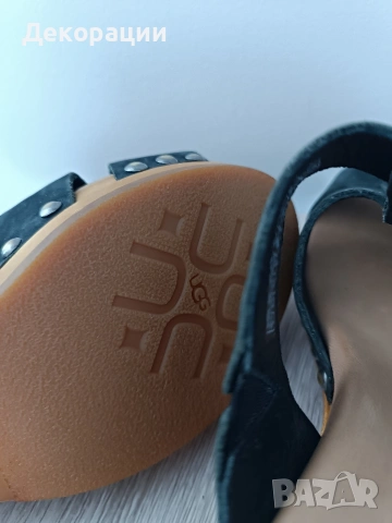 нови дамски сандали от естествена кожа тип сабо UGG, снимка 7 - Сандали - 53856489