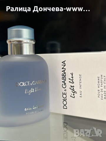 Парфюм в транспортна опаковка-Dolce&Gabbana-Light Blue-Eau Intense-EDP-Pour Homme
