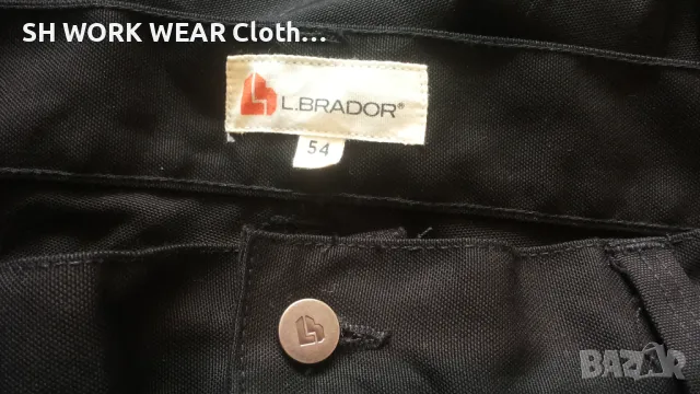 L.Brador 125PB Work Stretch Shorts размер 54 / XL работни къси панталони W4-365, снимка 15 - Панталони - 49549770