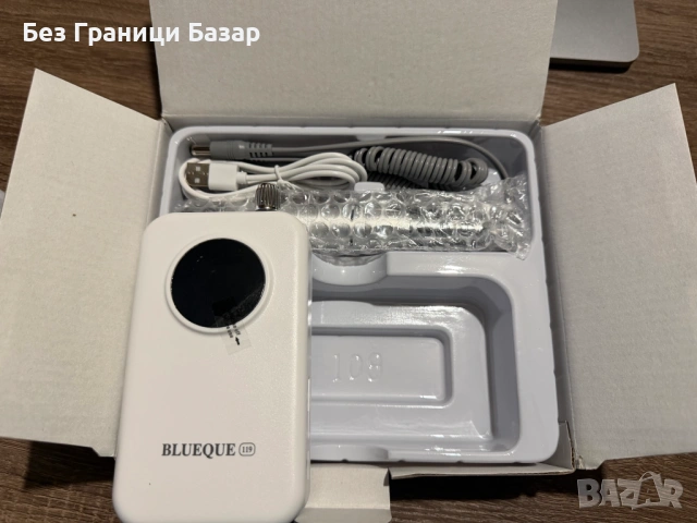 Нова безжична електрическа пила за нокти фреза за гел лак и маникюр, снимка 2 - Продукти за маникюр - 53531748