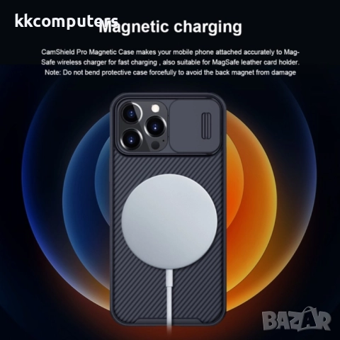 Apple iPhone 13 Pro Max Удароустойчив NILLKIN CamShield Калъф и Протектор, 35 лв, снимка 11 - Калъфи, кейсове - 52818604