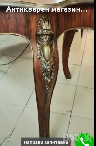 Антично бюро ,Франция , снимка 5 - Бюра - 50000046