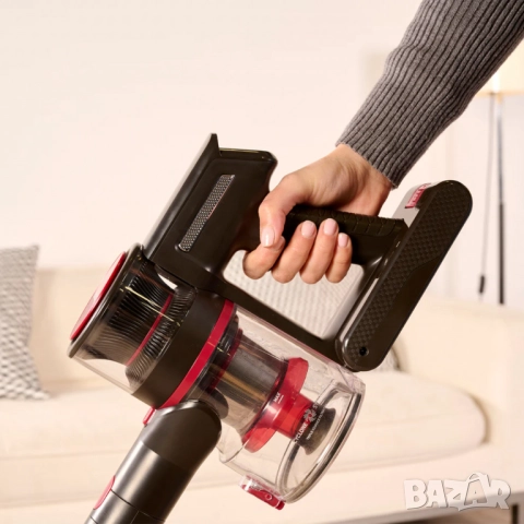 3-в-1 безжична прахосмукачка Taurus Crossback Dazzle – 500 мл контейнер, 2 скорости и въртяща се на , снимка 4 - Друга електроника - 51896253