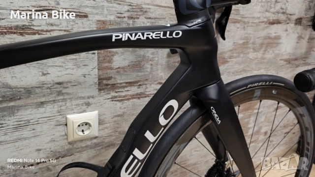 Карбонов шосеен велосипед Pinarello Prince TiCR Disc 105 Di2 Fulcrum Wind| 51.5, снимка 4 - Велосипеди - 53167336