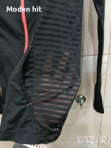 Дамско спортно горнище с мрежести елементи, снимка 3 - Спортни екипи - 51675712