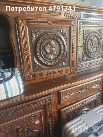 Старинен дървен скрин , снимка 4 - Скринове - 54137344